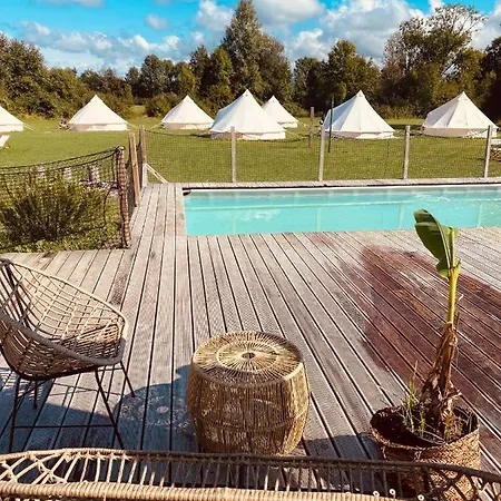 Greenvalleyglamping Sesce Pri Preboldu Extérieur photo